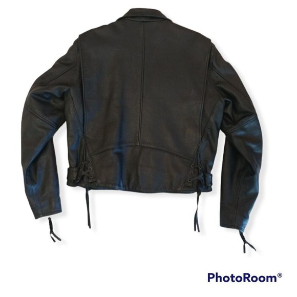Women's Large L Harley-Davidson Leather Jacket 98528-06 - Picture 2 of 6